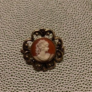 Vintage brooch cameo